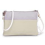 Damenhandtaschen Ronamick Frau Fashion Handtasche Schultertasche Große Tote Damen Geldbörse (Beige)