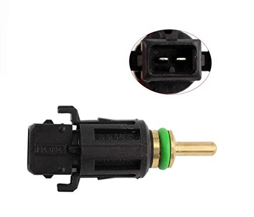 FOLCONROAD M 13621433077 Coolant Temperature Sensor in Lower Radiator Hose for E87 E81 3er E46 E90 E91 5er E39 E60 F10 [US Wearhouse]