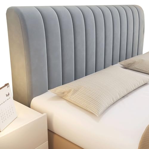King/double/single Size Headboard Slipcover Universal Bed Headboard Covers Dustproof All-inclusive Padded Modern Elastic Headboard Cover Stretch Dustproof Bed Head Cover Protector For Bedroom Decor (