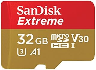 SanDisk Extreme 32GB MicroSDHC UHS-3 Card - SDSQXAF-032G-GN6MA