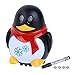 Atrumly pinguino giocattolo induttivo, seguire la linea disegnata giocattolo carino pinguino modello bambini perfetto arte artigianato regalo divertente educativo per bambini adulti