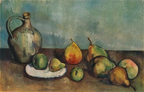 Tableaux Pour la Décoration de la Chambre : Toile Cézanne Contre les Murs Vides