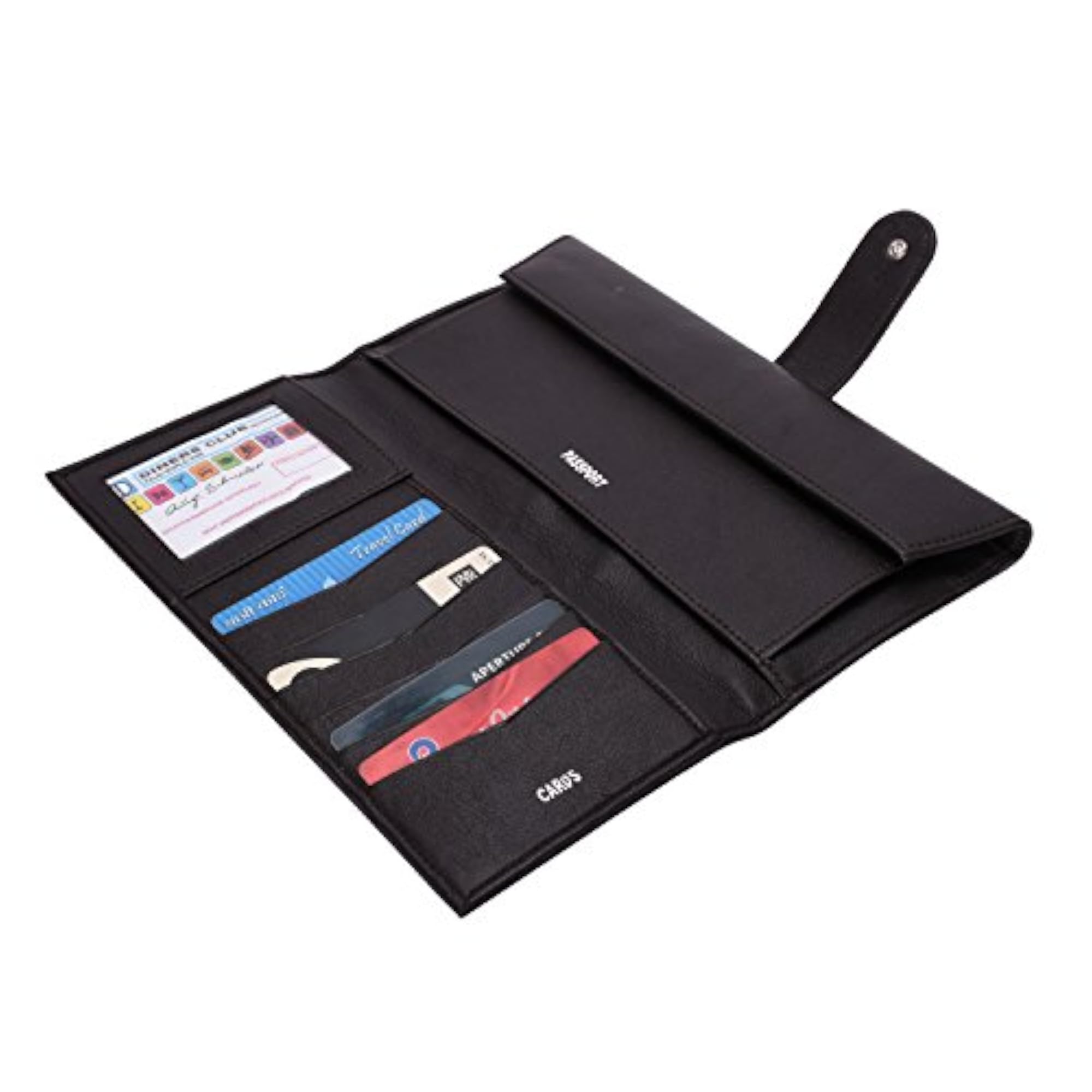 Brown Travel Organizer Passport Holder