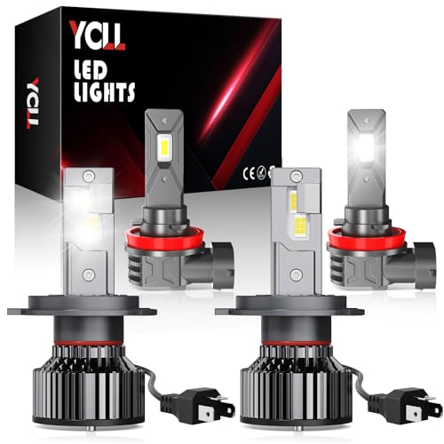 YCLL Compatible con Hon-da CR-V 2007-2014 LED Combo Pack 4 Pzas miniatura 1