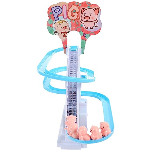Image of Magicwand Arctic Fun Playful Pigling Race Track Set with Flashing Lights & Music【Pack of 1】【Multi-Colored】