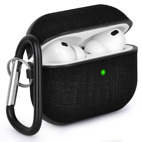 V-MORO AirPods Pro 3 �P�[�X 2025 airpodsPro 3�J�o�[ �G�A�[�|�b�Y�v�� ��3���� �P �[�X �L�����o�X�f�ޕی�P�[ �X ������ ������� ���C�����X�[�d�Ή� �J���r�i�t�� LED���C�g���� �L�Y�h�~ �ϏՌ� �y�� �h