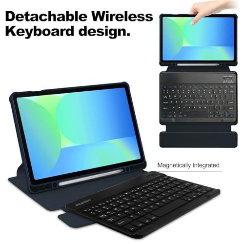 Housse clavier Galaxy Tab S10 FE pour travailler en voyage - 4
