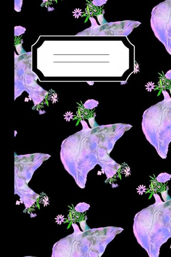 Composition Notebook Anatomical Liver: College Ruled | Cream Paper | 6x9 | 120 Pages | Medical Notebook | Anatomy Notebook | Hepatology