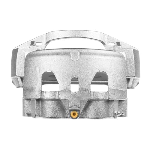 Image of Detroit Axle - Rear Left Brake Caliper for 2011-2019 | Chevy Silverado 3500 HD GMC Sierra 3500 HD DRW Disc Brake Caliper with Bracket 2012 2013 2014 2015 2016 2017 2018 Replacement