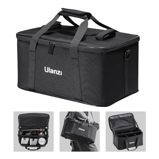 ULANZI Movable Foam Padded Carrying Bag