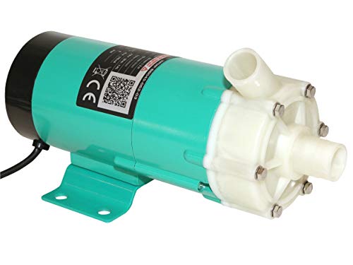 Magnetisch gekoppelte, lebensmittelechte 230V Mini-Kreiselpumpe für Chemie und Reinanwendungen, WPMP-BB045-062-03