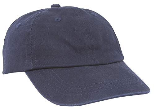 Youth Cotton Washed Chino Twill Cap - Navy3