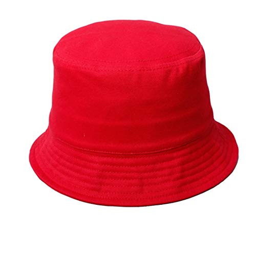 Kids 1-3T Sun Bucket Hats Toddler Anti-UV-Protection - Cotton Wide Brim Hats Fit for 52cm(20.5inches)