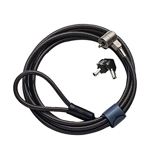 TsoLay Laptop Key Lock Security Cable Lock 2M Bold Extended Universal Key Type