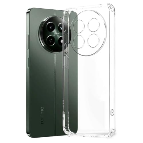 Image of Soft Rubber Back Cover Compatible Model for Realme RMX3998 / NARZO 70X - Transparent