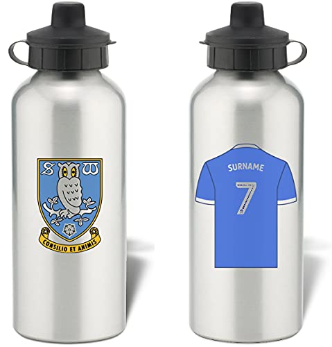 personnalisé Sheffield Wednesday FC en aluminium Bouteille d'eau