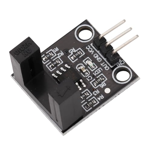 Heevhas LM393 Korrelations-Lichtschranke Gegenstrahltyp Infrarot Zählsensor Zählsensormodul Motordrehzahlsensormodul DC 5V (3 Stück)