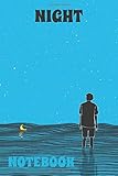  Night - Notebook - Ocean - Blue - Dark Gray - College Ruled