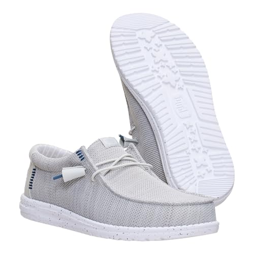 Image of HEYDUDE Men's Wally Stretch Sox Slip-On Loafer, Lightweight, Breathable, with Flex & Fold Outsole