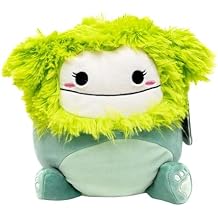Squishmallows Official Kellytoys Plush 12 Inch Bren The Green Bigfoot Ultimate Soft Stuffed Toy