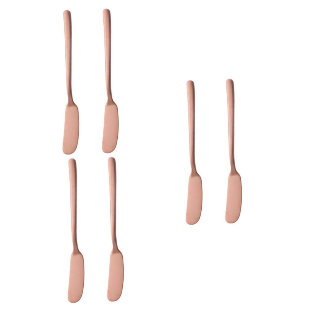 COLLBATH 3sets Stainless Steel Cheese Butter Cutter Multi-purpose Knife Wiping Jam Blade Cheese Slicer Kitchen Utensils 2pcs*3