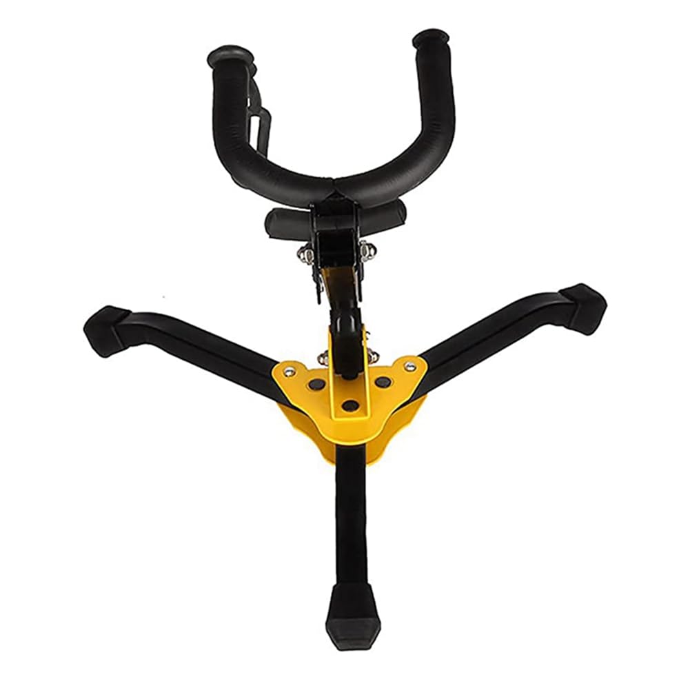 Fowecry Saxophone Stand Portable Folding Saxophone Stand Adjustable Triangle Base Musical Instrument Accessories - Image 4