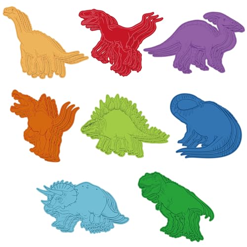 Eaasty 24 Pcs 720 Sheets Dinosaurs Sticky Notes 8 Prehistoric