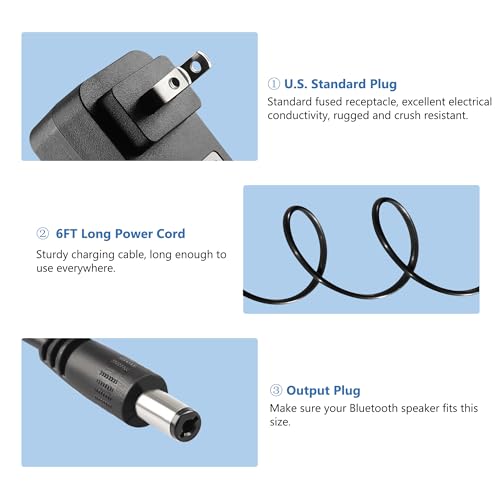 Image of Charger for Bose Soundlink I II III /1 2 3,17V ~ 20V Wireless Mobile Speaker Bose Charger for Soundlink Speaker 369946-1300 306386-101 404600 414255,Bose Soundlink Charger Power Cord