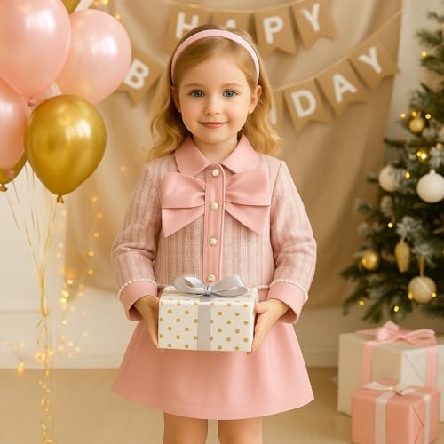 Image of Toddler Leather Jacket & Skirt Set - Fall /Spring /Winter Clothes for Toddler Girls | 2pc Outfit