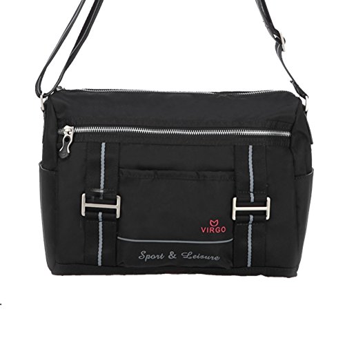 Sac épaule en tissu Oxford résistant et léger avec sangle réglable