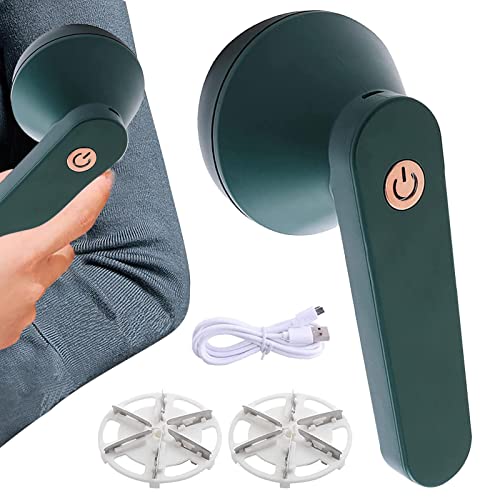 Werakou Anti-Peluche, Puissant Rasoir de Peluche Efficace pour Vêtements/Famille/Meuble/Maison/Elimination Peluche, Électrique Rasoir Anti Bouloche Portatif avec 1 Lame Rechange Cover