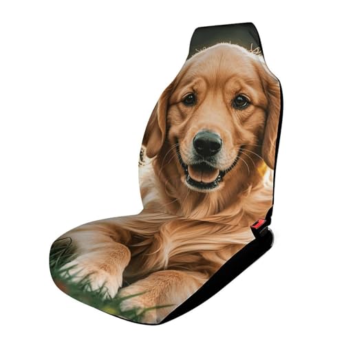 Housse de siège Golden Retrievers pour afficher votre passion en voiture