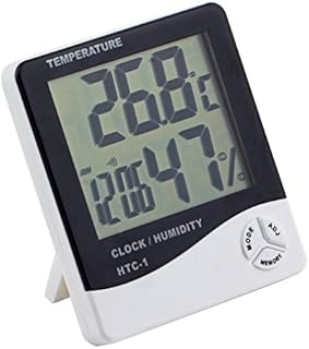 Digital LCD Indoor/ Outdoor Thermometer Hygrometer Temperature Humidity Meter