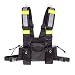 Radio Chest Harness, Universal Radio Carry Case, Tractical Front Pack Pouch Holster Vest Rig Chest Bag Holder for Two Way Radio Walkie Talkie, Rescue Essential for Men Women Hiking Camping