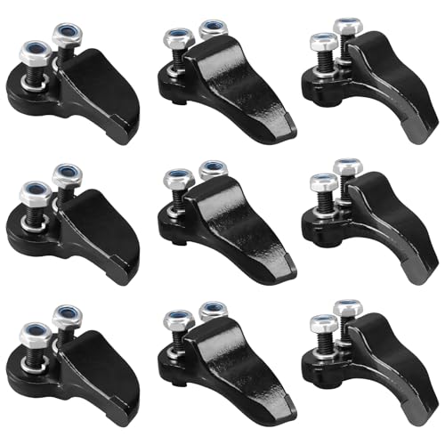 9 Pack Carbide High Speed Cutting Teeth Carbide Compatible with DK2 Stump Grinder Model Stump Grinder Model OPG777 PK0803