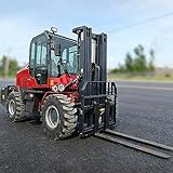 4×4 Off-Road Forklift, All-Electric 1800 kg Load Handler - Livestock Feed and Agricultural Supply Transport