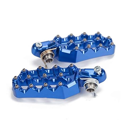 Motorcykel tillbehör CNC Wide fotpinnen Fotstöd för H&usqvarna TC250 TE150-501 TX300-450 2017-2020 För 125SX / 250-450SX-F Pedaler vilar