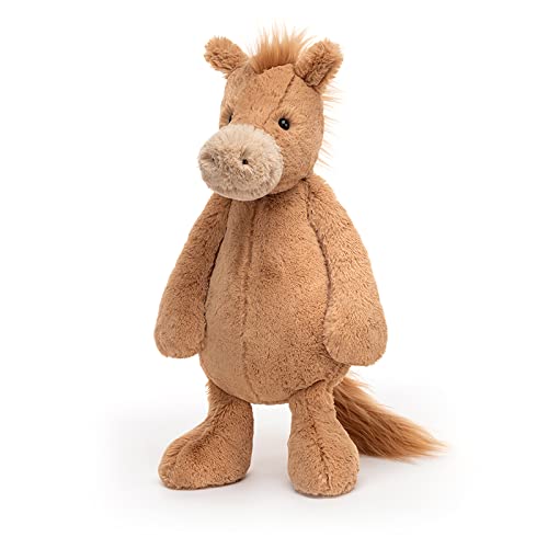 Jellycat Bashful Pony Stuffed Animal, Huge 20 inches - Horse & Pony Plush Toy - Classic Children's Gift - Image 5