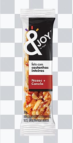 03 Cx Barra Mixed Nuts &joy Agtal Cereal Amendoas Nozes e Canela (36 X30g)