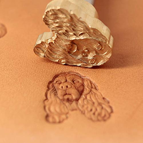 DandS ltd Leather Stamp Tool Stamping Working Carving Punches Tools Craft Saddle Brass Dog #280