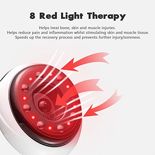 Pentasmart 3 In 1 Cupping Set, Electric Cupping Guasha Massager, 5 Level Cupping And Scraping Massager Tool With Heating, Rechargeable Battery, Handheld Physical Gua Sha Massager For Mom Gift #TOP4