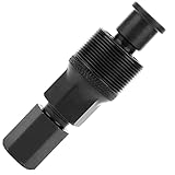 VICDUEKG Fahrrad Kurbelabzieher Kurbel Entferner Schwarz, Kompakter Kurbelgarnitur Kurbelarm Abzieher Stahl Tretlager Innenlager Abzieher Werkzeug für Mountainbikes