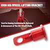 5th Wheel Lifting Bracket Wheel Trailer Hitch Fifth Lifting Hook Replace# 6100