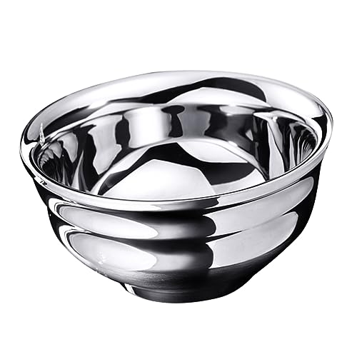 Alipis 1pezzi Ciotola in Acciaio Inossidabile Ciotola Isolante Termica Per Noodles Per Alimenti e Snack Dimensioni Compatte Per Cucina e Trasporto