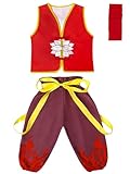 Kids Nezha Costume Boys Girls Animation Character Cosplay Outfits Halloween Suit