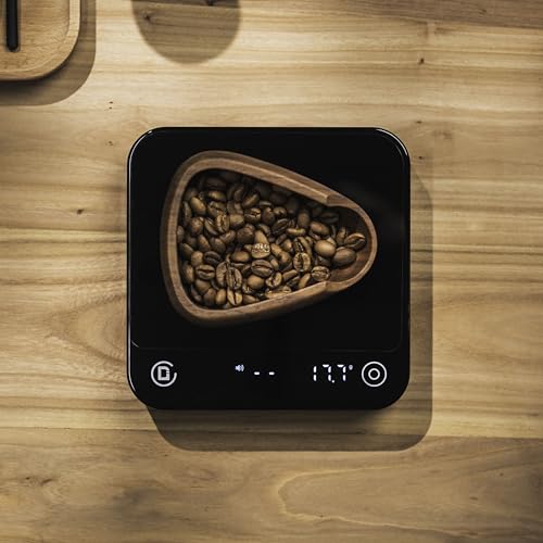 DiFluid Microbalance Ti Coffee Scale with Timer, 3000g/0.1g Digital Espresso Scale with Flow Rate, Bluetooth App Connected for Pour Over and AeroPress with Auto-Start, USB-C Rechargeable by DiFluid - Image 3