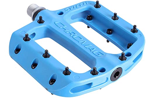Chromag Synth Unisex Adult Mountain Bike/Mtb/Cycle/Vae/E-Bike Pedals, Blue, 110 X 107 Mm #TOP18