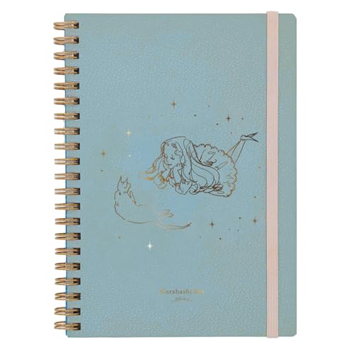 学研ステイフル くらはしれい リングノート 合皮 B6 ブルー D12804