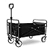 Produktbild Handwagen Mini klappbaren tragbaren, Angeln Outdoor-Camping-Auto, Outdoor-Sportkinderwagen, Trolley Auto, Anhänger zu Hause, Push Auto, faltbare Einkaufswagen, stark und verschleißfest, faltbar, leich