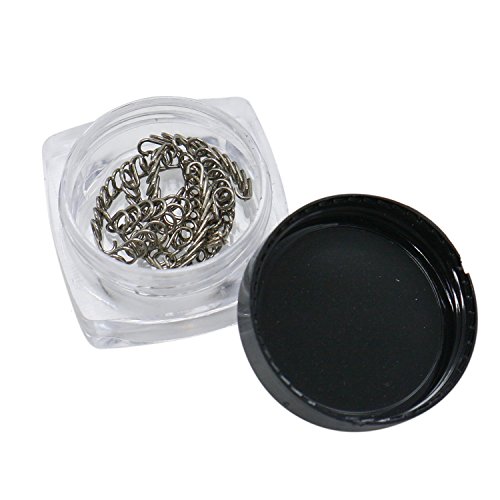 Buorsa 6Pairs Ingrown Toenail Correction Wire Fixer Pedicure Treatment Foot Care Tool with Box